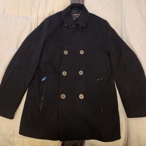 Men's 60% Wool Michael Kors Winter Coat Size Medium